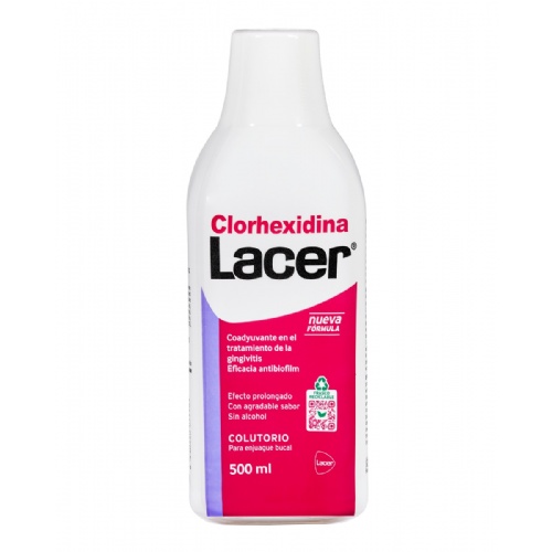 Lacer colutorio clorhexidina  1 envase 500 ml