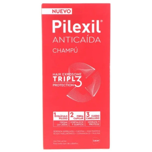 Pilexil anticaida champu triple protection  1 envase 500 ml