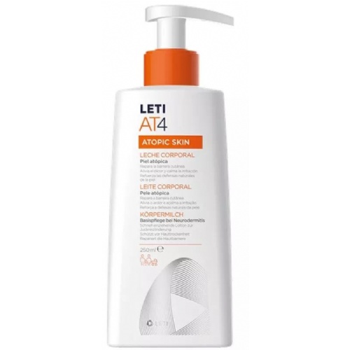 Leti at4 leche corporal  1 botella 250 ml