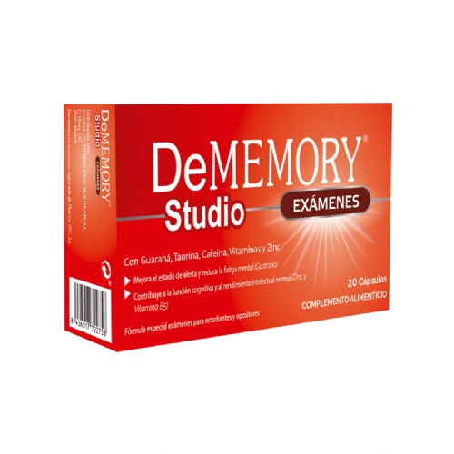 Dememory studio examenes  20 capsulas