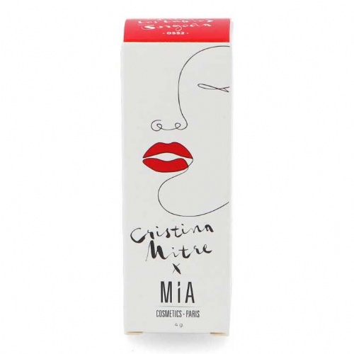 Mia barra de labios cristina mitre borgoña