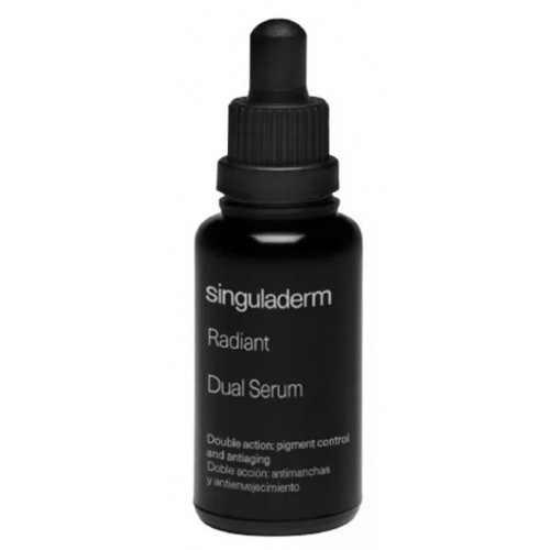 Singuladerm radiant dual serum  1 envase 30 ml con gotero