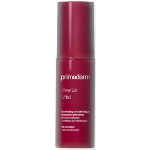 Primaderm glow up mist  1 botella 50 ml con pulverizador