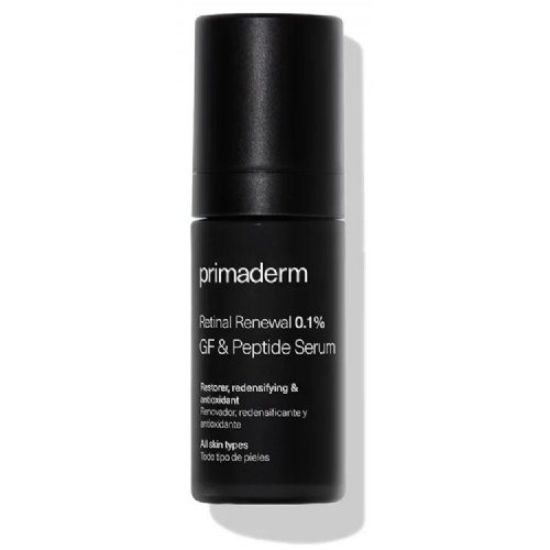 Primaderm retinal renewal 0.1% growth factor + peptide  1 envase 30 ml airless
