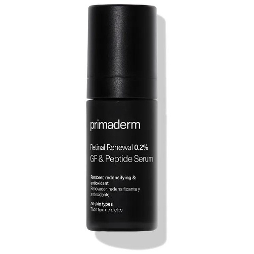 Primaderm retinal renewal 0.2% growth factor + peptide  1 envase 30 ml airless