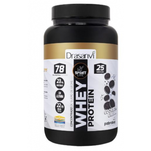Drasanvi whey protein cookies cream 750g