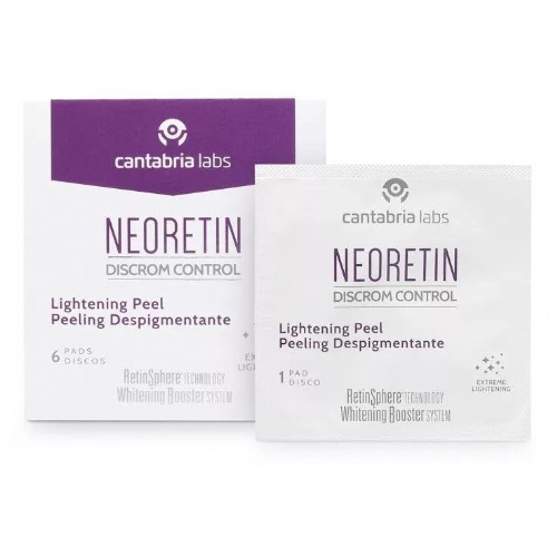 Neoretin discrom control peeling despigmentante  6 discos 6 ml