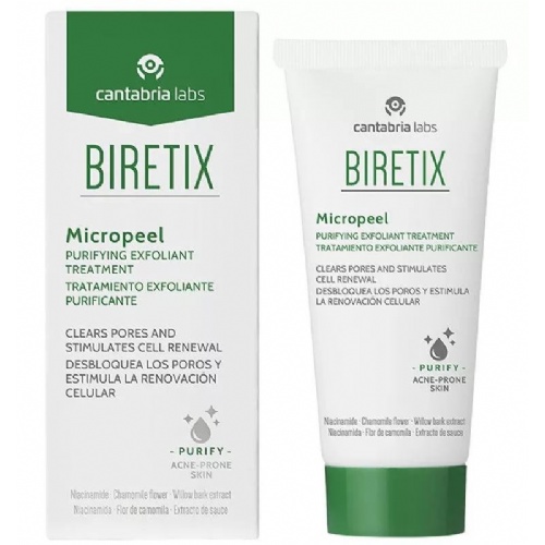 Biretix micropeel tratamiento exfoliante purificante 1 envase 50 ml