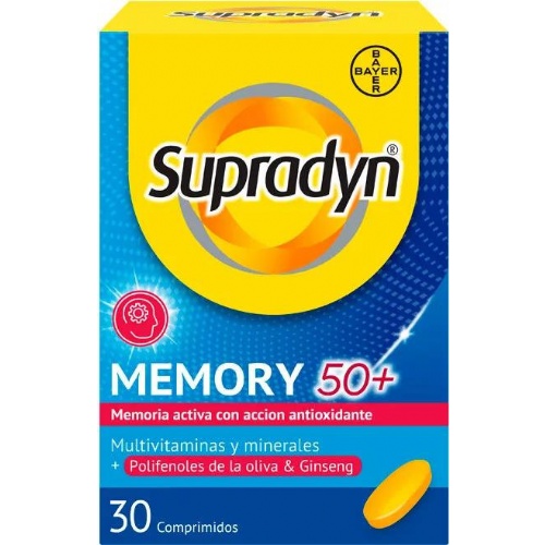 Supradyn memory 50+  30 comprimidos
