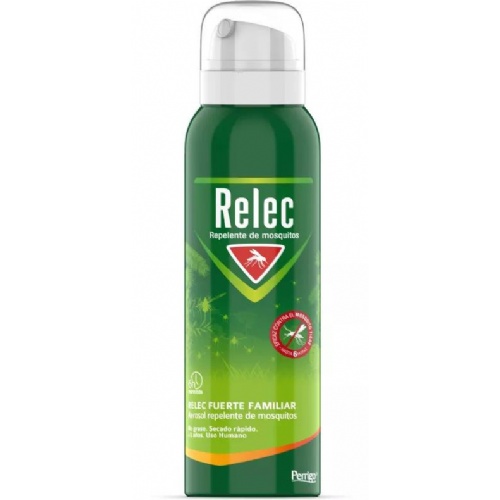 Relec fuerte familiar repelente de mosquitos de uso humano  1 envase 125 ml