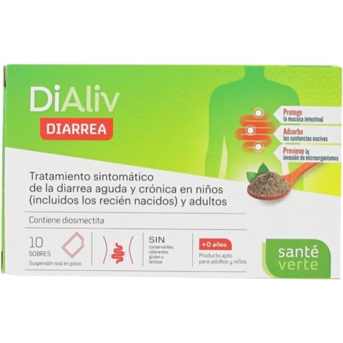 Sante verte dialiv diarrea  10 sobres