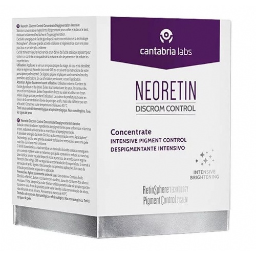 Neoretin discrom control concentrate despigmentante intensivo  2 envases 10 ml