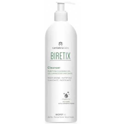 Biretix cleanser gel limpiador purificante  1 envase 400 ml