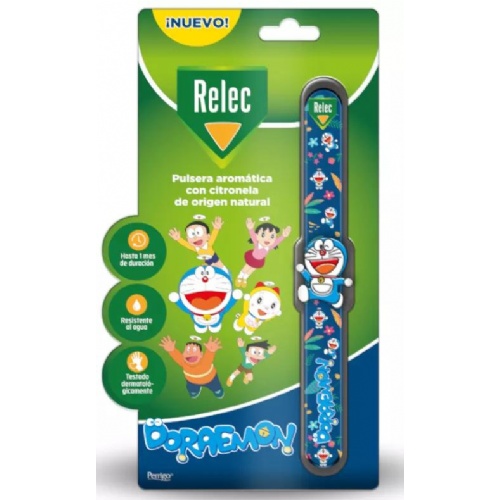 Relec pulsera aromatica  1 unidad doraemon
