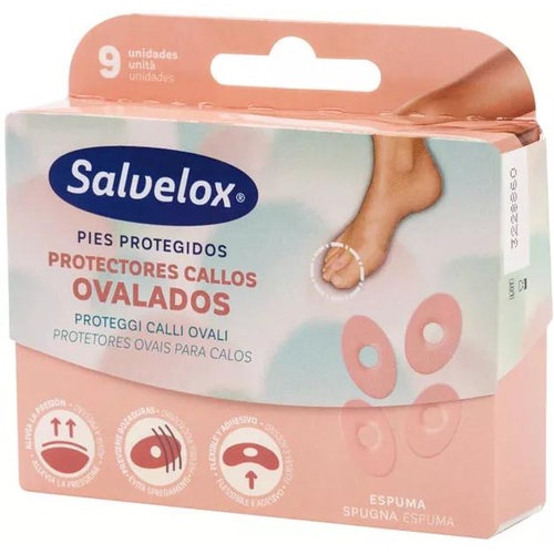 Parches callos salvelox ovalado 9 u - salvelox