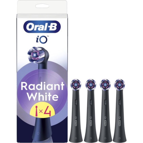 Cepillo dental electrico oral-b io radiant white recambio 4 unidades