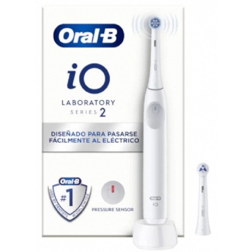 Cepillo dental electrico oral-b io laboratory 2 1 unidad color blanco