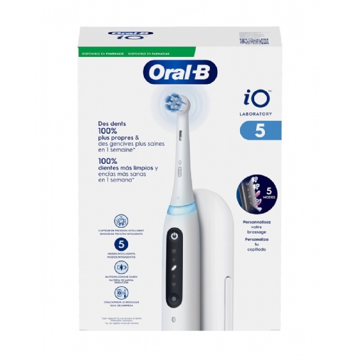 Cepillo dental electrico oral-b laboratory limpieza proteccion y guia profesional io 5 1 unidad - or