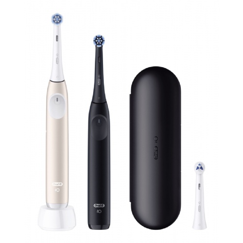 Cepillo dental electrico oral-b io 5 laboratory 2 unidades color rosa negro