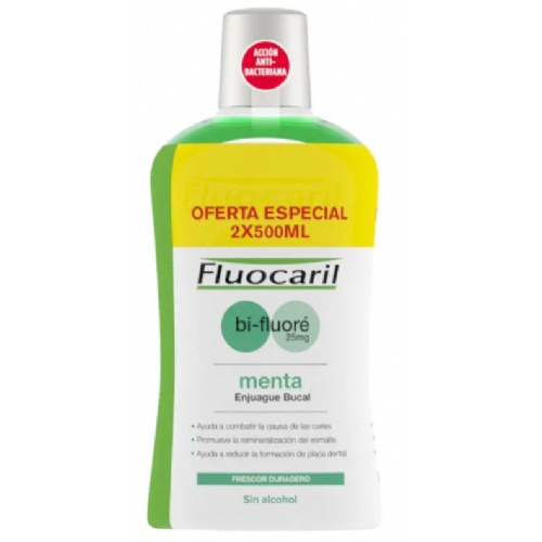 Fluocaril bi-fluore colutorio con fluor  2 envases 500 ml pack