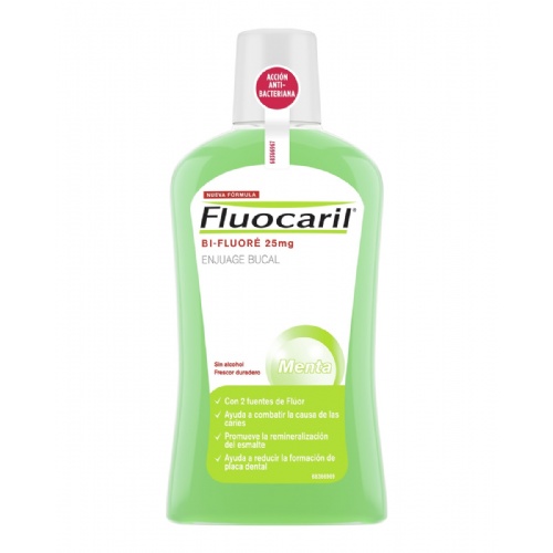 Fluocaril bi-fluore 25 mg enjuague bucal  1 botella 500 ml