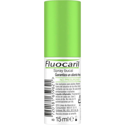 Fluocaril spray bucal  1 envase 15 ml