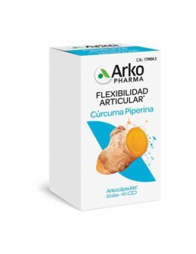 Arkocapsulas curcuma bio  40 capsulas