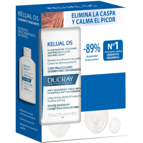 Kelual ds original anticaspa champu tratamiento ducray 1 envase 100 ml - ducray