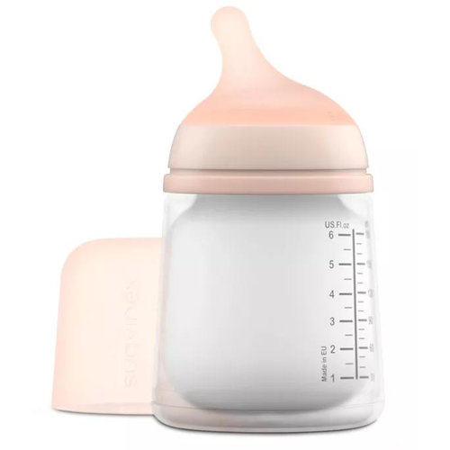 Biberon anticolico tetina lactancia silicona mixta suavinex 180 ml - suavinex