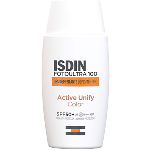 Isdin fotoultra 100 active unify  1 envase 50 ml color