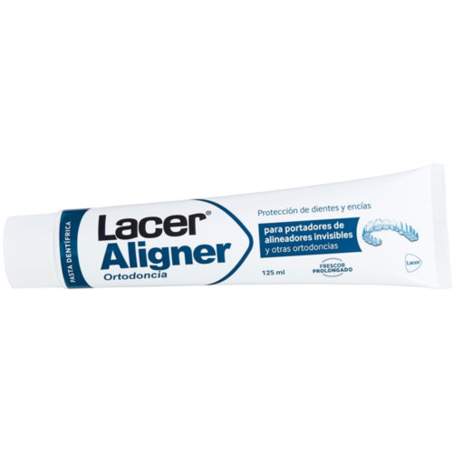Lacer aligner ortodoncia pasta dentifrica 125 ml sabor menta