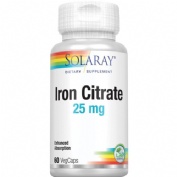 Solaray iron 60capsulas
