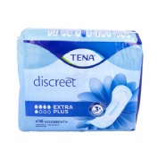 Absorbente incontinencia orina ligera tena discreet extra plus 16 unidades - tena discreet extra plu