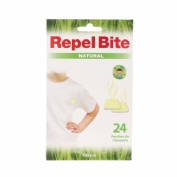 Repel bite natural parches ropa con citronella  24 aplicaciones