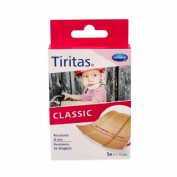 Tiritas classic aposito adhesivo 10 unidades 10 cm x 6 cm precortadas - aposito adhesivo