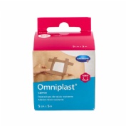 Esparadrapo hipoalergico omniplast tejido resistente 1 unidad 5 m x 5 cm - omniplast tejido resisten