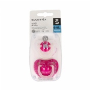 Chupete silicona anatomico suavinex noche 6 - 18 meses 2 unidades - suavinex noche