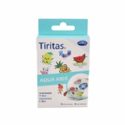 Tiritas aqua kids aposito adhesivo 2 tamaños 8 u 30 x 40 mm + 4 u 40 x 60 mm - aposito adhesivo