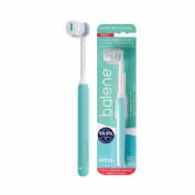 Cepillo dental adulto balene 1 unidad medio color aguamarina - balene