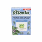 Ricola caramelos sin azucar  1 bolsa 70 g sabor mentol