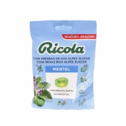 Ricola caramelos sin azucar  1 envase 50 g sabor mentol