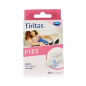 Tiritas pies callos  12 unidades 26,5 mm x 18 mm