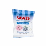 Suawell pastillas balsamicas sin azucar  1 bolsa 50 g sabor eucaliptus