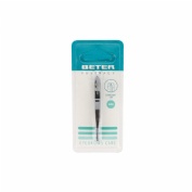 Pinzas depilar beter cromada p recta 7.2 cm - beter