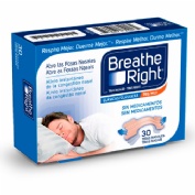 Breathe right clasicas tira adh nasal 30 unidades talla pequeña-mediana - tira adh nasal
