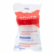 Envase de recogida de muestras acofar 1 unidad + espatula - acofar