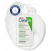 Cerave limpiadora crema espuma hidratante  1 envase 236 ml