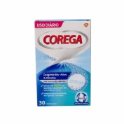 Corega oxigeno bio-activo limpieza protesis dental 30 tabletas - limpieza protesis dental