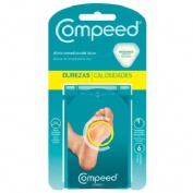 Compeed durezas hidrocoloide talla mediana 6 unidades - hidrocoloide