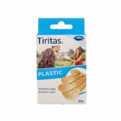 Tiritas plastic aposito adhesivo 20 unidades surtido 4 tamaños - aposito adhesivo